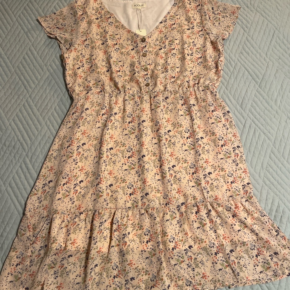 Knee length large dress